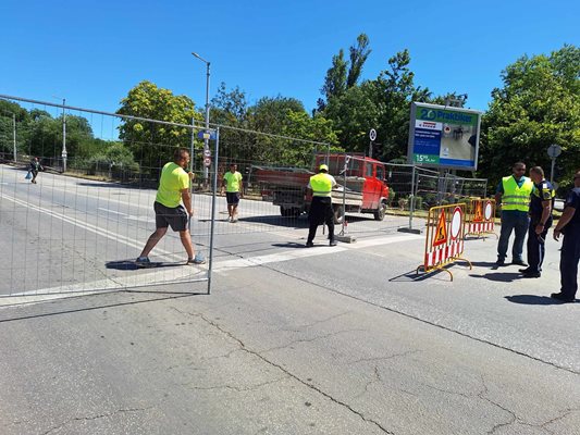 Официално затвориха днес за движение Бетонния мост
