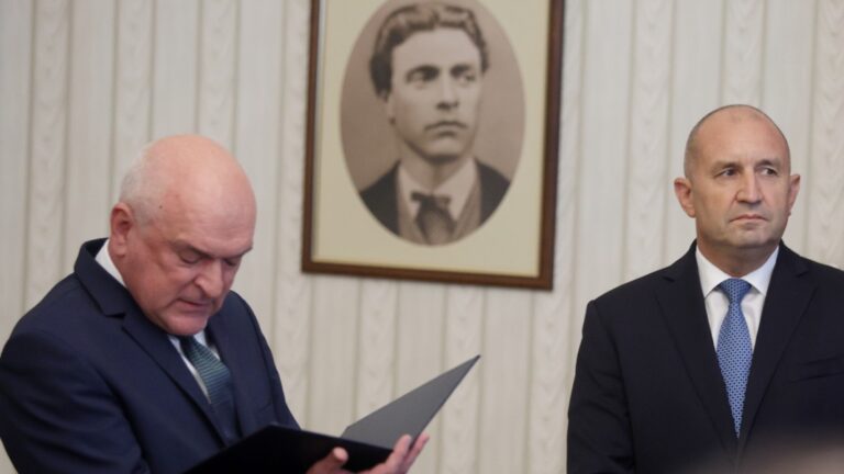 Димитър Главчев представи новия състав на Министерския съвет