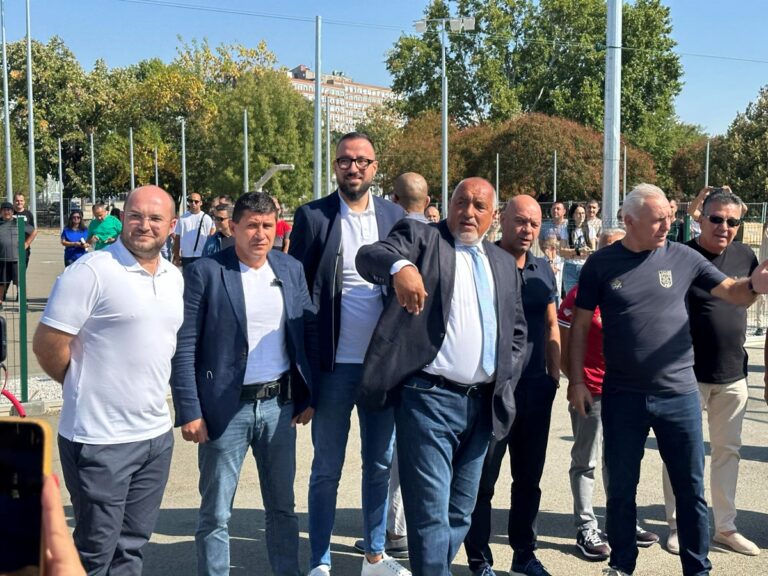 Бойко Борисов от Пловдив: Спасихме ФК „Марица“ от фалит и ще довършим проектите в Пловдив