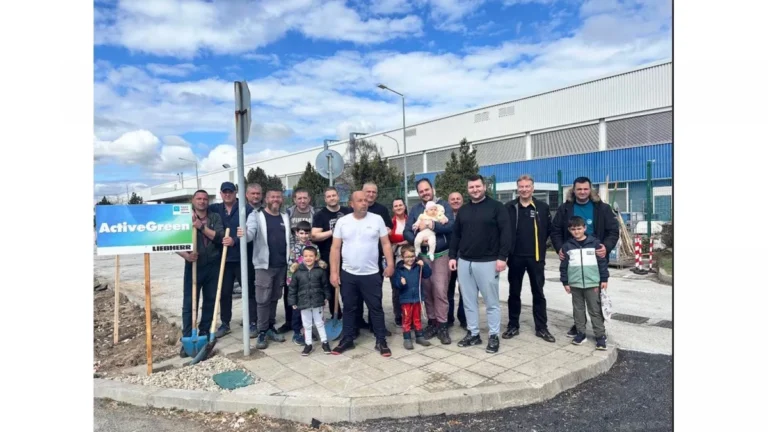 Либхер засади 125 дървета в Пловдив при 14-та акция Active Green