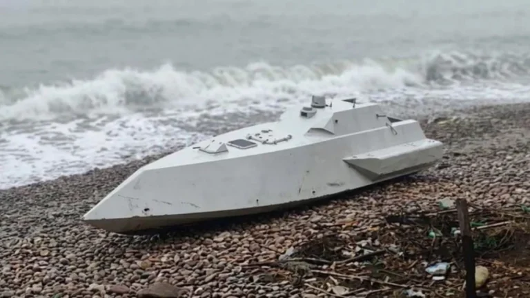 Безпилотен морски апарат с боеприпаси беше унищожен край Орду
