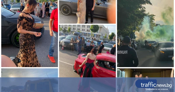 Абитуриентка от Френската дойде на бала с кола на Пътна помощ