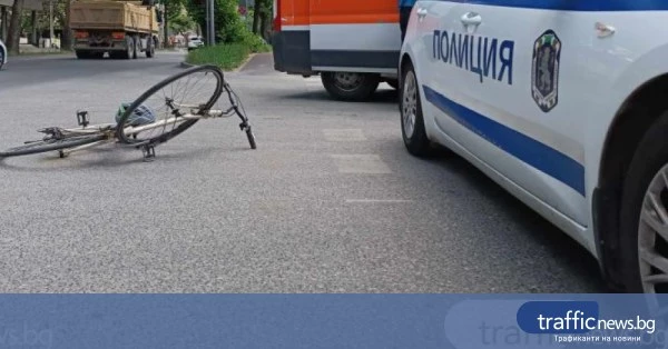 Колоездач пострада при катастрофа в Тракия