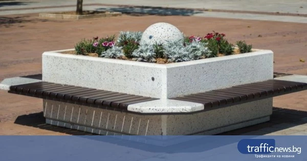 Община Пловдив обяви обществена поръчка за 26 декоративни саксии