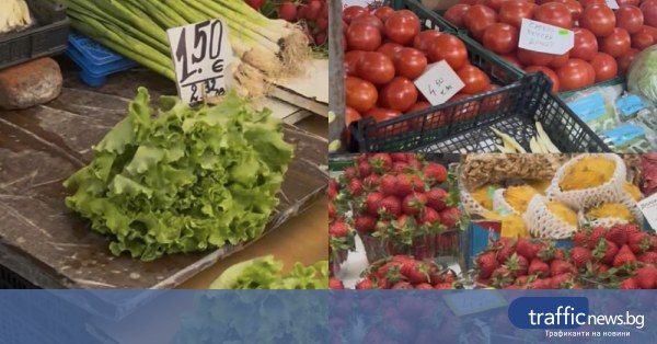 Цените на пловдивските пазари: домати около 5 евро, череши липсват