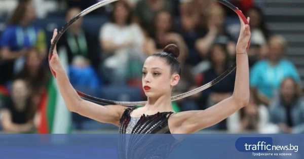 Сияна Алекова с втори златен медал за България на ЕП по художествена гимнастика
