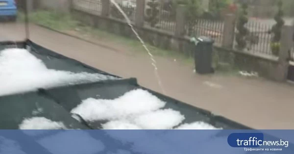 Градушка унищожи реколтата в село Йоаким Груево