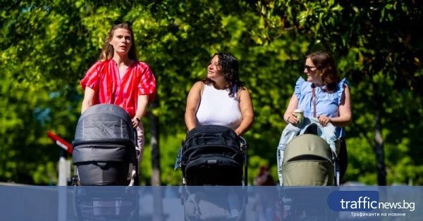 Родители протестират в Пловдив за по‑високо майчинство и детски помощи
