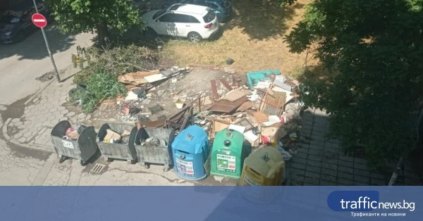 Нерегламентирано сметище зад блокове в „Каменица 1“