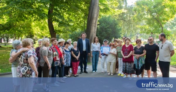 Дами от третата възраст в Пловдив вдъхновиха гости от Италия и Северна Македония
