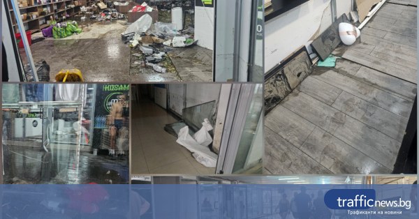 Буря нанесе сериозни щети в подлеза при аптека „Марица“ в Пловдив