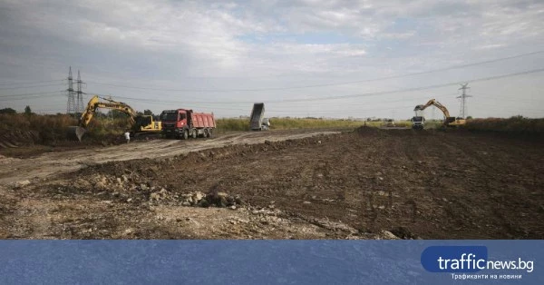 Възобновено строителството на Югоизточния обход на Пловдив